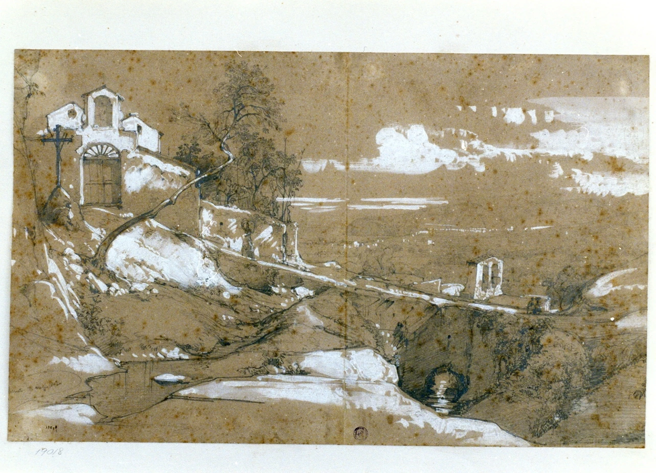 Studio di paesaggio sorrentino - Museo Nazionale di san Martino, Napoli